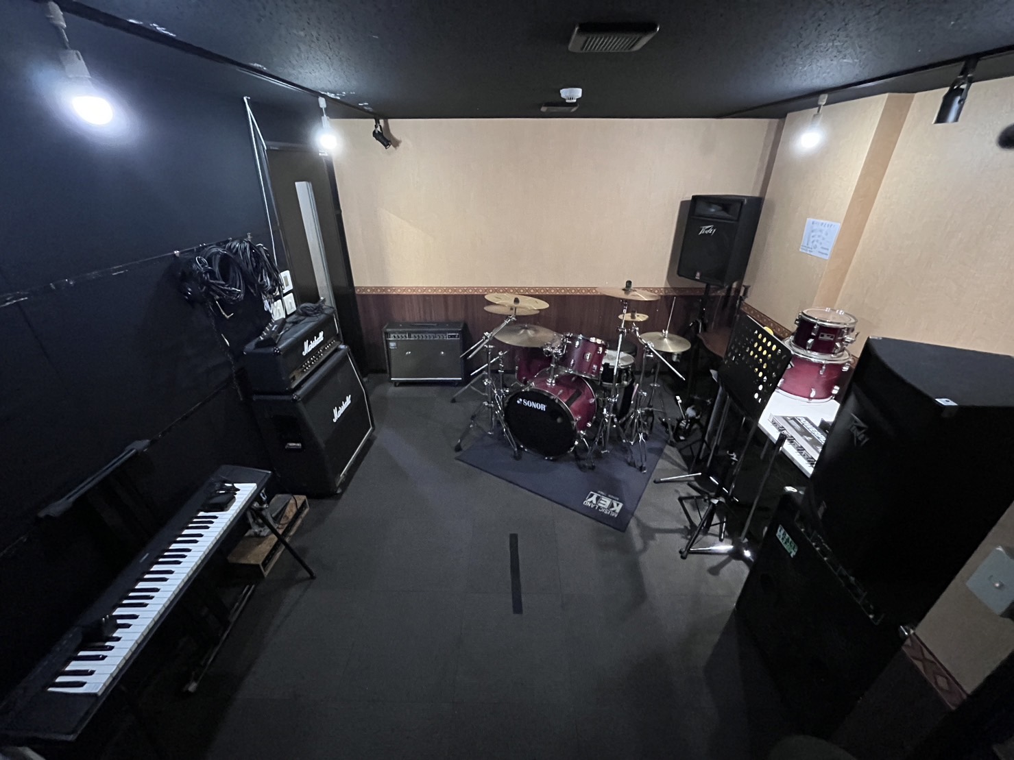 バンドスタジオSPOOL&ダンススタジオSYLVA | スタジオル